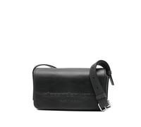 Alexander Wang small flap leather crossbody bag - Black One Size