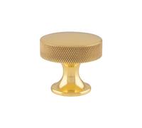 Alexander & Wilks Berlin Cupboard Knob - Polished Brass - 38mm