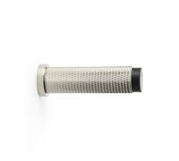 Alexander & Wilks Brunel Knurled Door Stop - Polished Nickel Pvd