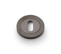 Alexander & Wilks Concealed Fix Escutcheon Standard Profile - Dark Bronze Pvd