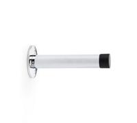 Alexander & Wilks Cylinder Door Stop On Traditional Rose - Polished Chrome - 90mm