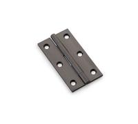 Alexander & Wilks Heavy Pattern Solid Brass Cabinet Butt Hinge - Dark Bronze - 3"