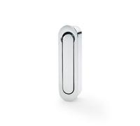 Alexander & Wilks Radius Sliding Door Edge Pull - Polished Chrome
