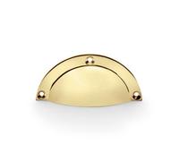Alexander & Wilks Raoul Cup Handle - Polished Brass