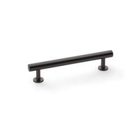 Alexander & Wilks Round T-Bar Cabinet Pull Handle - Dark Bronze - Centres 128mm