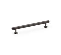 Alexander & Wilks Round T-Bar Cabinet Pull Handle - Dark Bronze - Centres 160mm