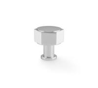 Alexander & Wilks Vesper Hex Cabinet Knob - Polished Chrome