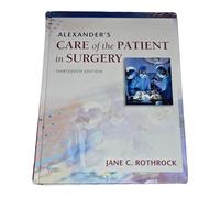 Alexander's Care of the Patient in Surgery