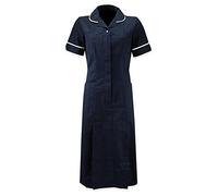 Alexandra AL-HE227NW-76U Series AL-HE227 Spot Dress, White Piping/Trim, 76 cm Chest, Size 4, Navy/White