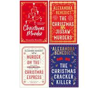 Alexandra Benedict Collection 4 Books Set (The Christmas Murder Game, The Christmas Jigsaw Murders, Murder On The Christmas Express & The Christmas Cracker Killer)