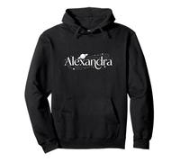 Alexandra Celestial Personalized Cute Name Word Art Pullover Hoodie