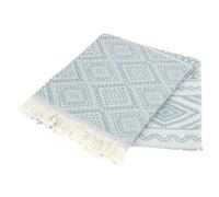 Alexandra House Living Blanket Tunis Light Green 225 x 260 cm