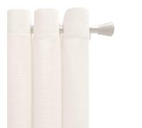Alexandra House Living Curtain Jade Natural 300 x 270 x 1 cm Translucent