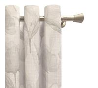 Alexandra House Living Curtain Sofia Grey 140 x 270 x 1 cm Translucent