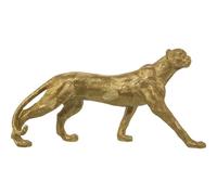 Alexandra House Living Decorative Figure Gold Plastic Cheetah 11 x 34 x 19 cm