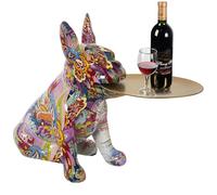 Alexandra House Living Decorative Figure Multicolour Plastic Dog 22 x 34 x 29 cm Tray