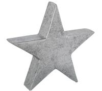 Alexandra House Living Decorative Figure Silver Ceramic Star 9 x 38 x 37 cm
