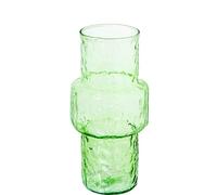 Alexandra House Living Green Glass Vase 14 x 28 cm