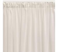 Alexandra House Living Lisbon Curtain White 200 x 270 x 1 cm Translucent