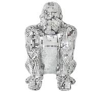 Alexandra House Living Plastic Gorilla Decorative Figure 21 x 22 x 32 cm Mirrors