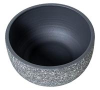 Alexandra House Living Set of 3 Ceramic Anthracite Planters