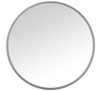 Alexandra House Living Silver Plastic Wall Mirror 5 x 69 x 70 cm Round