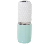 Alexandra House Living Vase White Green Ceramic 13 x 37 cm