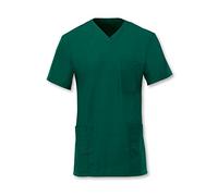 Alexandra STC-D397BO-S Scrub Tunic, Plain, 67% Polyester/33% Cotton, Size: Small, Bottle Green