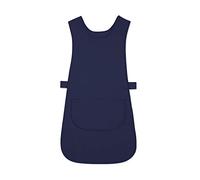 Alexandra STC-W193NA-XL Long Length Tabard with Pocket, Plain, 67% Polyester/33% Cotton, Size: X-Large, Navy