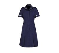 Alexandra | Women's | Classic Collar Dress | Nurse and Private Healthcare Uniform | Sailor Navy | Size 14 (96cm Chest) | HP297NA-96R