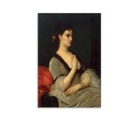 Alexandre Cabanel - Portrait Of Countess E A Vorontsova Dashkova Poster Canvas Wall Decor Art Painting Prints on Modern Artwork for Living Room,Bathroom,Bedroom,Home 24x36inch(60x90cm)