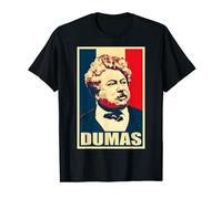 Alexandre Dumas Famous French Poet And Writer T-Shirt