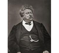 Alexandre Dumas Senior aka Alexandre Dumas pÔøΩre 1802 - 1870. French author. Amongst his many works are the still popular The Three Musketeers and The Count of Monte Cristo. After a photograph by