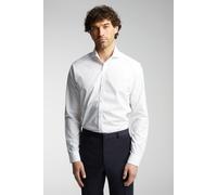 Alexandre Silver Label Men's Egyptian Cotton Tailored Fit Poplin Single Cuff Cutaway Collar Shirt in White | Size: 17 inches Alexandre Silver Label White 17 inches