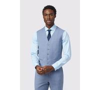 Alexandre Silver Label Men's Italian Blue Windowpane Tailored Trouser | Size: 38R Alexandre Silver Label Blue 38R