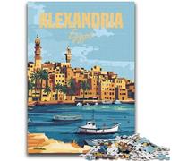 Alexandria Egypt Adult Jigsaws 1000 Pieces Difficult, Challenging Difficult Deal As Gifts for The Whole Family 1000pcs(50x75cm)