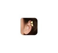 ALEXCRAFT Chunky Ear Cuff Earring 14K Gold Filled Ear Cuffs Non-Piercing Clip on Wrap Hoop Earrings Women Gift