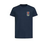 Alexi Lalas World Cup Sticker Kids T-Shirt - Navy / 3-4 years