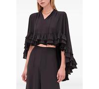 Alexis Cortese ruffled blouse - Black S
