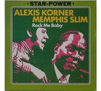 Alexis Korner - Rock me baby (& Memphis Slim, 'Star-Power') / Vinyl record [Vinyl-LP]