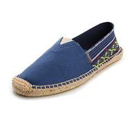 Alexis Leroy Bohemian Print Mens Espadrilles Blue 9 UK / 43 EU