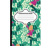 Alexis Rose, Schitts Creek Art inspired Original Artwork Ruled Notebook - Lined Journal Notebooks, 9'' x 6'', 120 Pages/Pack,Notebooks for Office, School Supplies