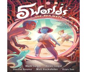 Alexis Siegel 5 Worlds Book 3: The Red Maze Paperback Alexis Siegel Multicolor