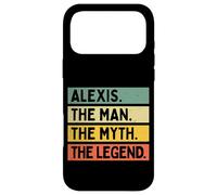 Alexis The Man The Myth The Legend Funny Personalized Quote Case for iPhone 17 Pro Max