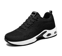 Alexis - The Most Comfortable Orthopaedic Shoes of the Year Women's Trainers Memory Foam Non-Slip Walking Shoes Lightweight Running Shoes, black, 6 UK