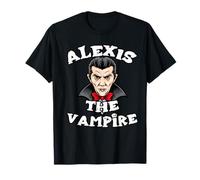 Alexis The Vampire T-Shirt Halloween Simple Costume T-Shirt