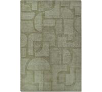 Alexis Wool Green Rug - 160X230 cm