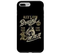 Alex's Gym Boxing MMA Retro Design for the Name Alex Case for iPhone 7 Plus/8 Plus