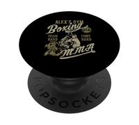 Alex's Gym Boxing MMA Retro Design for the Name Alex PopSockets Adhesive PopGrip
