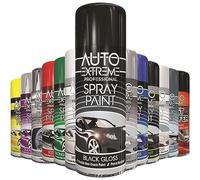 AlezyB 1 x Auto Extreme Black Gloss Spray Paint 400ml Professional Quality, Perfect Finish Multipurpose Aerosol for Cars, Bikes,Vans, Metal, Wood